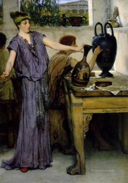  Pintura Arte - pintura de cerámica Romántico Sir Lawrence Alma Tadema